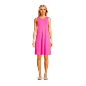 Time and Tru women’s sleeveless knit swing dress ,size M.